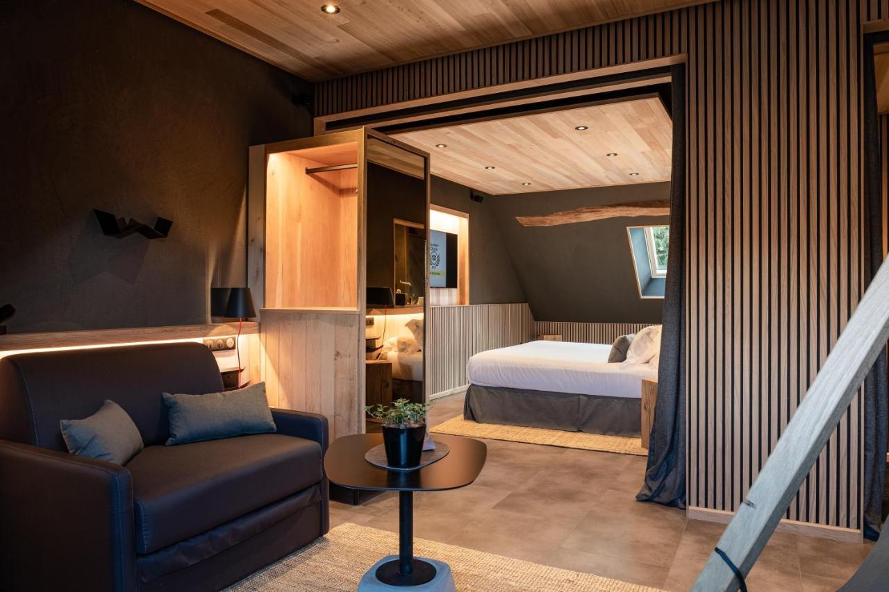 Le Studio Des Pres Verts Suite Design Avec Jacuzzi Privatif Jouey Zewnętrze zdjęcie